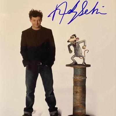 Andy Serkis signed photo
