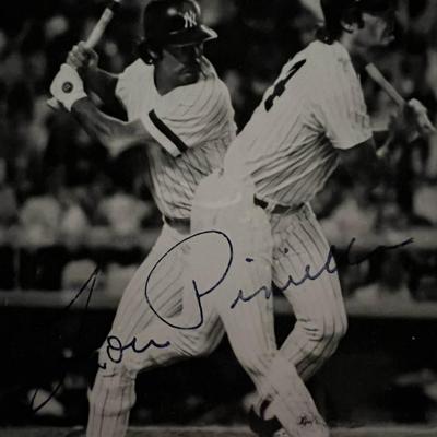 Lou Piniella signed photo