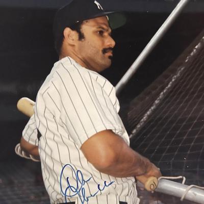 Chris Chambliss signed photo