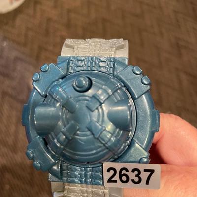 Ninja watch and doll head