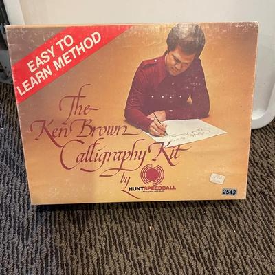 Calligraphy set