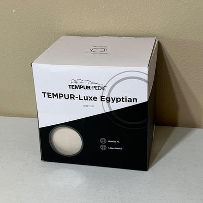 TEMPUR-PEDIC ~ Tempur-Luxe Egyptian King Sheet Set ~ NIB