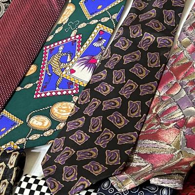 Twenty One (21) Assorted Neck Ties
