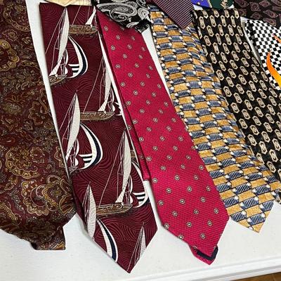 Twenty One (21) Assorted Neck Ties