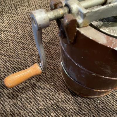 Ice cream,crank freezer