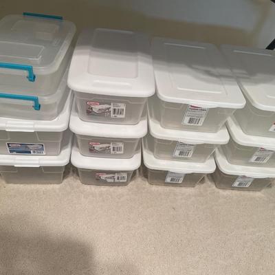 Multiple storage containers