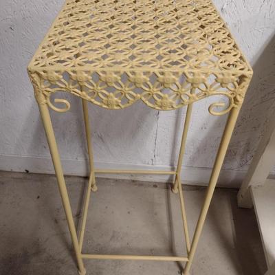 Vintage Wrought Metal Plant Stand