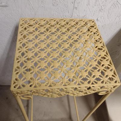 Vintage Wrought Metal Plant Stand