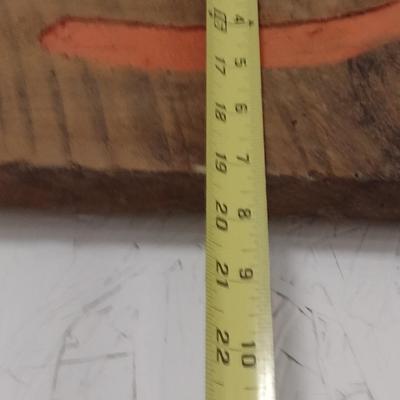 Rustic 8' Rough Sawn Wood Retail Antique Sign