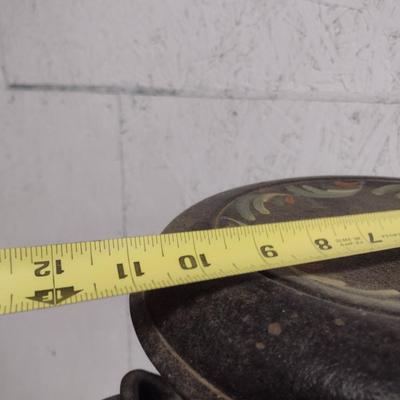 Vintage Metal Painted Milk Can