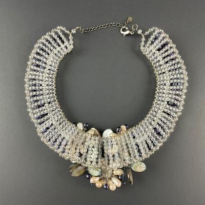 -1- ARTISAN | Pearl Collar Necklace