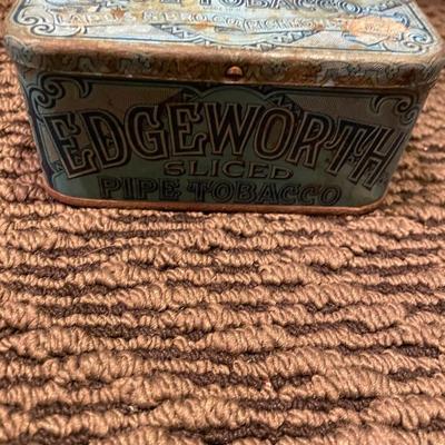 Edgeworth tobacco tin