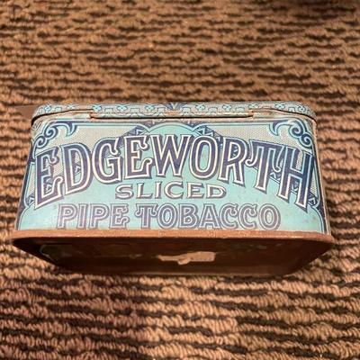 Edgeworth tobacco tin