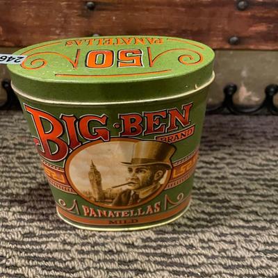 Big Ben tobacco tin
