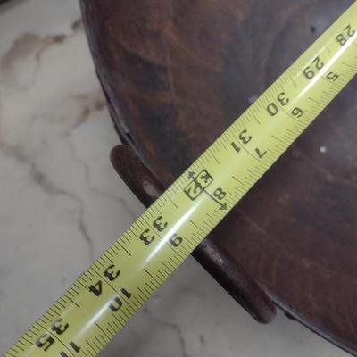 Contemporary Large Metal Garden Kadai Bowl with Stand
