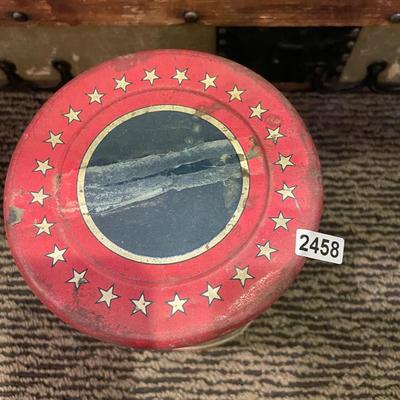 George Washington tobacco tin