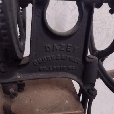 Antique Commercial or Merchant's Dazey Churn