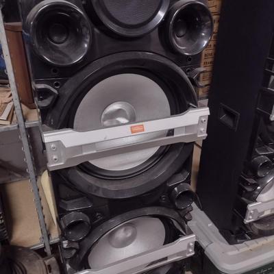 Edison Receiver and Speaker System Stereo (See all Pictures)