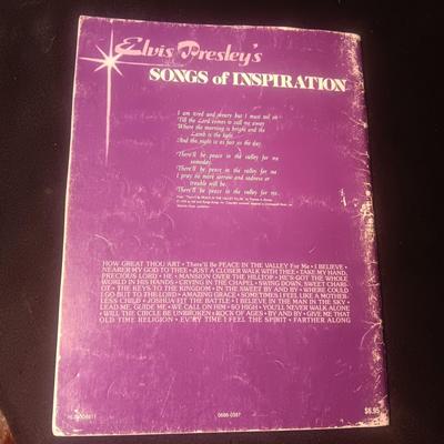 ELVIS SONGS SHEET MUSIC, MEMORIAL BOOK AND MAGAZINE