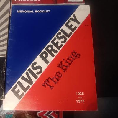 ELVIS SONGS SHEET MUSIC, MEMORIAL BOOK AND MAGAZINE