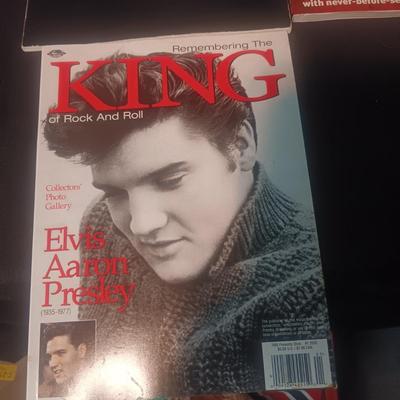 ELVIS BOOK AND MAGAZINES