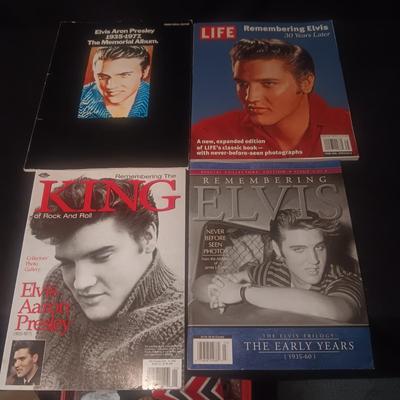 ELVIS BOOK AND MAGAZINES