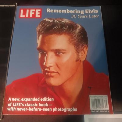 ELVIS BOOK AND MAGAZINES