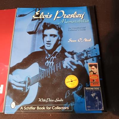 ELVIS MEMORABILIA BOOK AND MAGAZINE