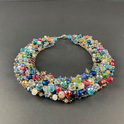 -18- ARTISAN | Beaded Collar Necklace