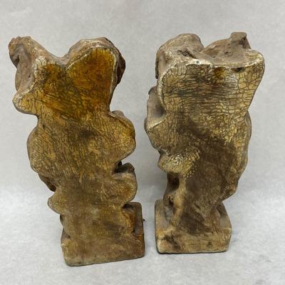 Vintage-Style Angel Cherub Bookends