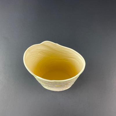 -26- BELLEEK | Pottery Dragonflies Vase | 7th Mark
