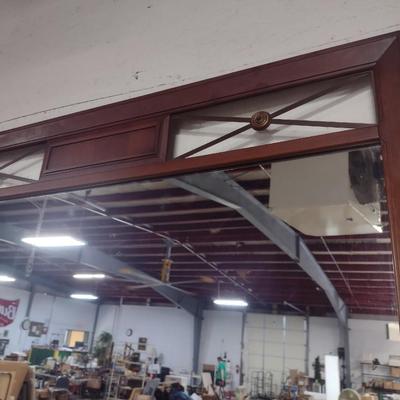 Contemporary Wood Framed Mirror