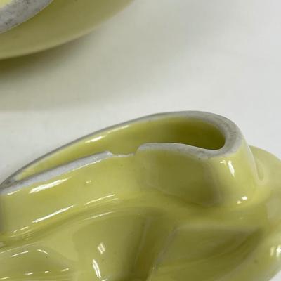 Retro Yellow w/gold Teapot 6 cup Hall 0759