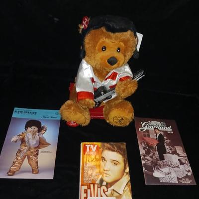 ELVIS CUDDLLE BARN TEEDIE B., GRACELAND GIFT CATALOGS & TV GUIDE