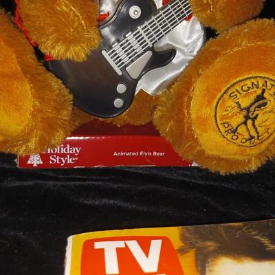 ELVIS CUDDLLE BARN TEEDIE B., GRACELAND GIFT CATALOGS & TV GUIDE