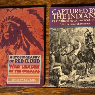 Autobiography of Red Cloud and 'Captured by the Indians'