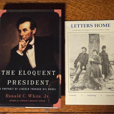 Book on Lincoln and Letters of Soldiers during the Civil War