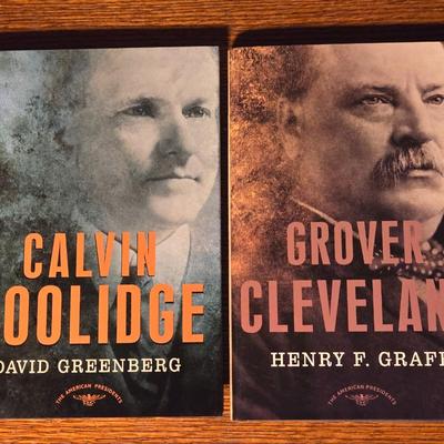 'Calvin Coolidge' and 'Grover Cleveland' Books