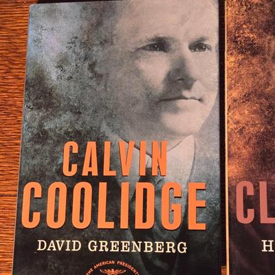 'Calvin Coolidge' and 'Grover Cleveland' Books