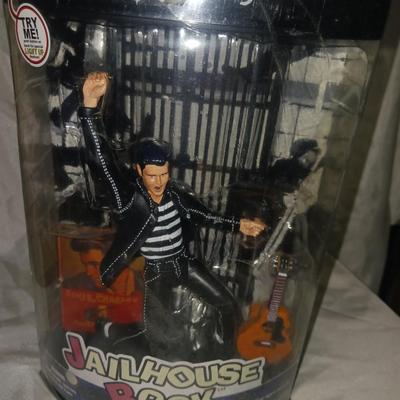 ELVIS '68 SPECIAL & MUSICAL "JAILHOUSE ROCK" FIGURES
