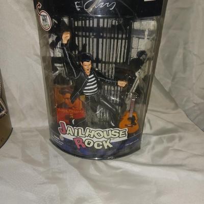 ELVIS '68 SPECIAL & MUSICAL "JAILHOUSE ROCK" FIGURES