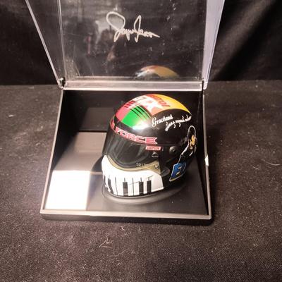 SMALL COLLECTIBLE ELVIS HOUND DOG RACING ACTION HELMET
