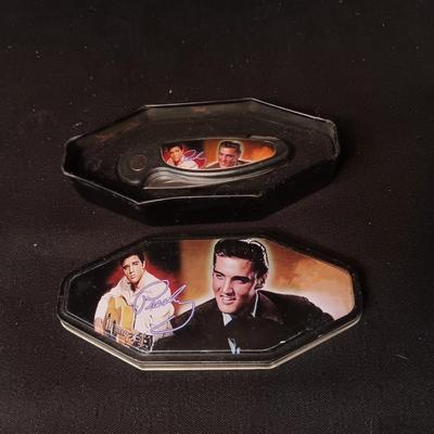 ELVIS FOLDING POCKET KNIFE IN A TIN BOX