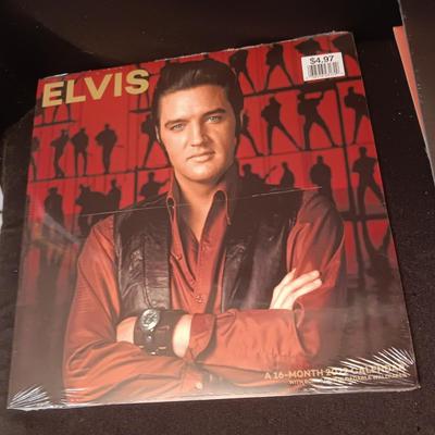 PAST YEARS CALENDARS AND AN ELVIS CHECKBOOK COVER