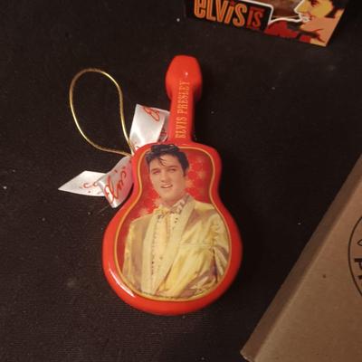 3 ELVIS ORNAMENTS