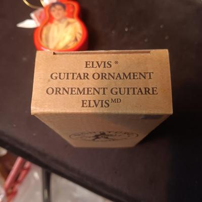 3 ELVIS ORNAMENTS