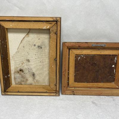 Framed Pair of Sepia-Tone Portraits by Wesson