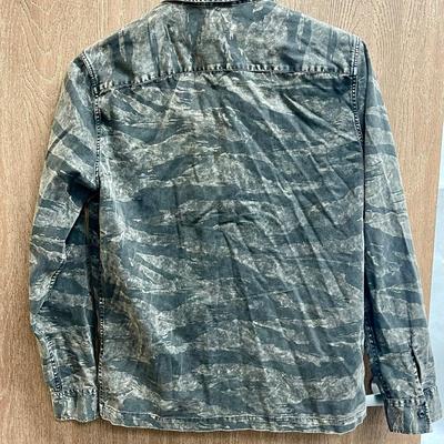 All Saints Camo Jacket men's size M medium