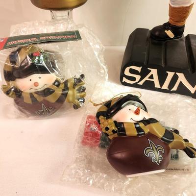 Lot #20 New Orleans Saints Collectibles Lot - 4 pieces
