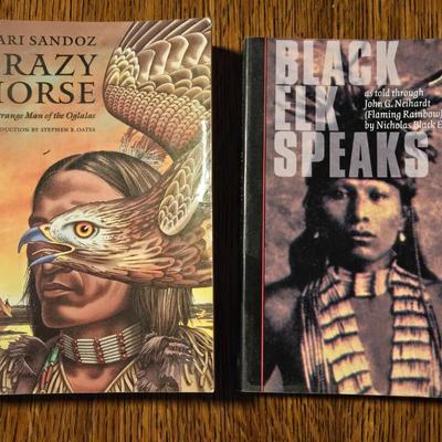 'Black Elk Speaks' and 'Crazy Horse' Books